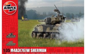 Airfix Classic Kit tank A1365 - M4A3(76)W SHERMAN (1:35)