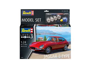 Revell ModelSet auto 67668 - Jaguar E-Type Coupé (1:24)