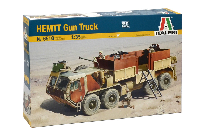 Italeri Model Kit military 6510 - HEMTT Gun Truck (1:35)