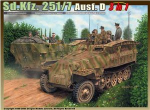 Dragon Model Kit military 6223 - Sd.Kfz.251/7 Ausf.D PIONIERPANZERWAGEN (3 IN 1) (1:35)