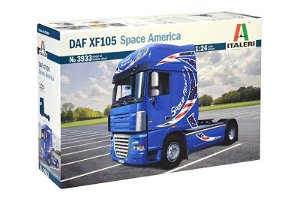 Italeri Model Kit truck 3933 - DAF XF105 Space America (1:24)