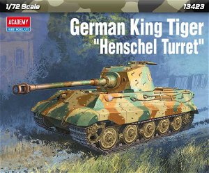 Academy Model Kit tank 13423 - German King Tiger "Henschel Turret" (1:72)