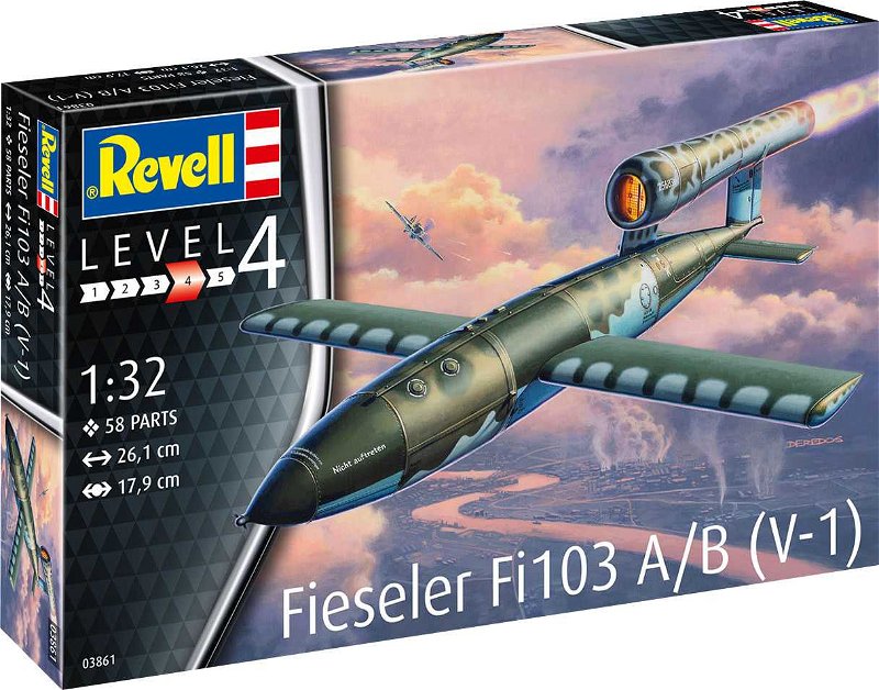 Revell Plastic ModelKit raketa 03861 - Fieseler Fi103 A/B V-1 (1:32)