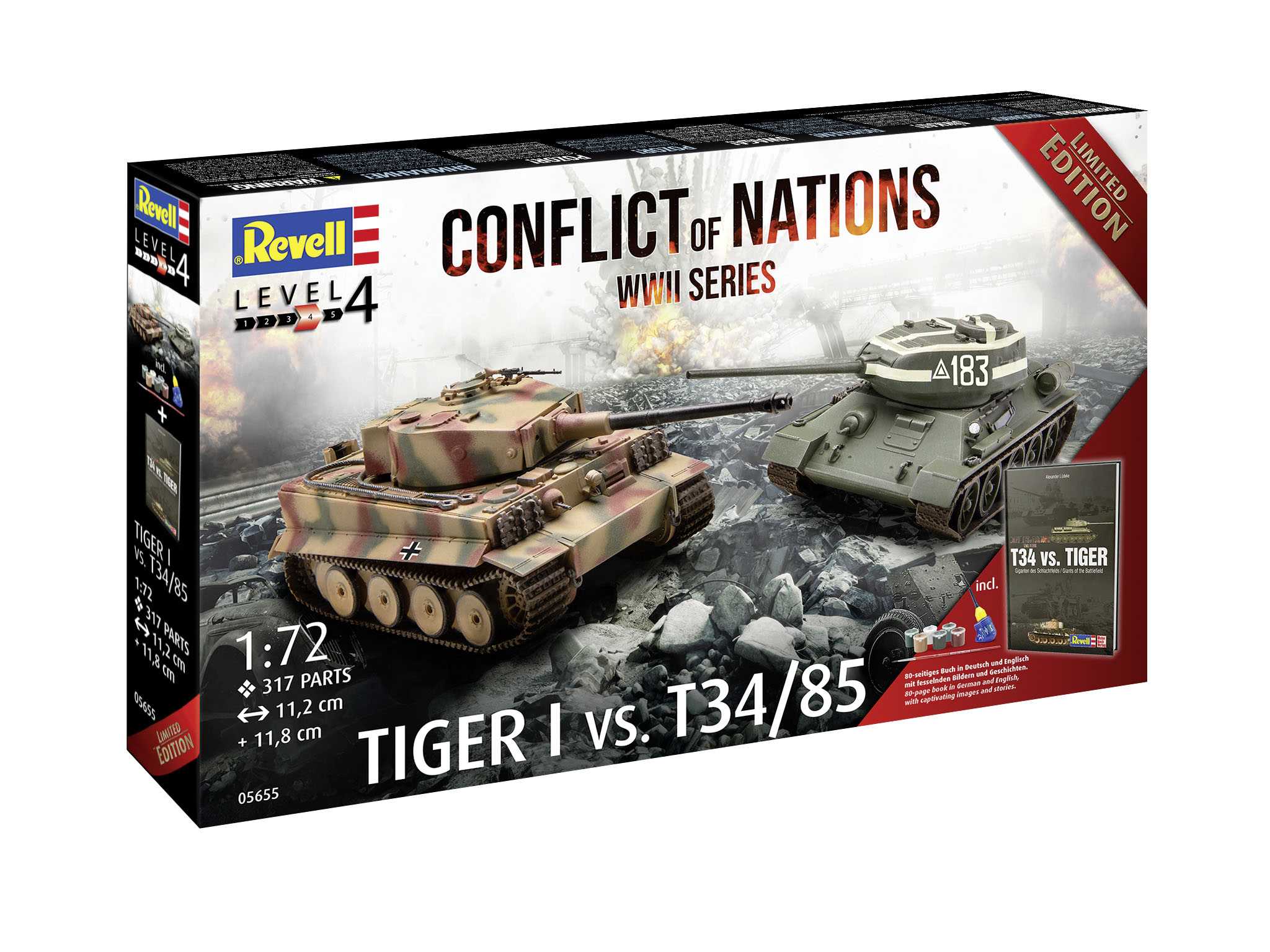 Revell Gift-Set military 05655 - Conflict of Nations Series "Limited Edition" (1:72)