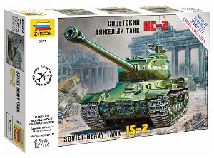 Zvezda Snap Kit tank 5011 - IS-2 Stalin (1:72)