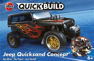 Airfix Quick Build auto J6038 - Jeep &apos;Quicksand&apos; Concept
