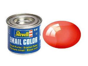 Revell Barva emailová - 32731: transparentní červená (red clear)