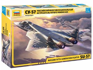 Zvezda Model Kit letadlo 7319 - Sukhoi SU-57 (1:72)
