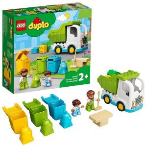 LEGO Duplo 10945 Popelářský vůz a recyklování