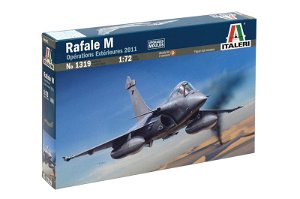 Italeri Model Kit letadlo 1319 - RAFALE M OPERATIONS EXTERIEURES 2011 (1:72)