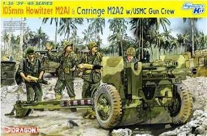 Dragon Model Kit military 6531 - 105mm HOWITZER M2A1 & CARRIAGE M2A2 (1:35)