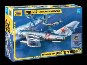 Zvezda Model Kit letadlo 7318 - MIG-17 "Fresco" (1:72)