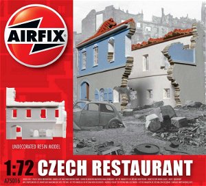 Airfix Classic Kit budova A75016 - Czech Restaurant (1:72)