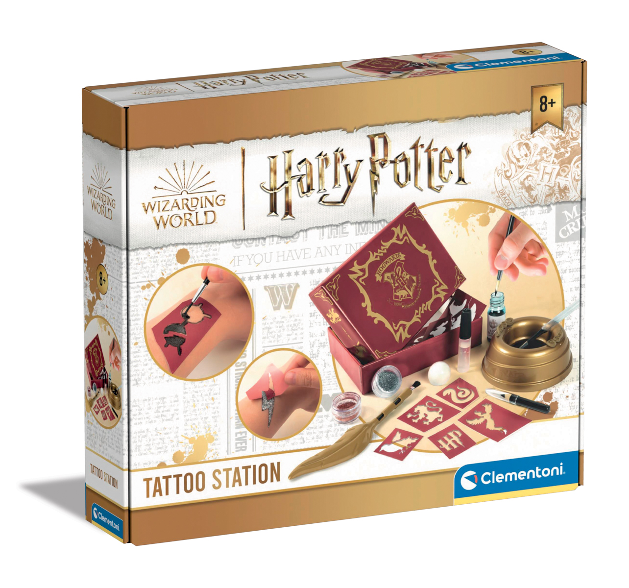 Clementoni Harry Potter - Výroba mystického tetování