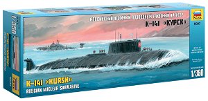Zvezda Model Kit ponorka 9007 - Nuclear Submarine APL "Kursk" (1:350)