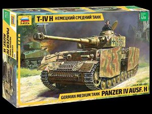 Zvezda Model Kit tank 3620 - Panzer IV Ausf.H German Medium Tank (1:35)
