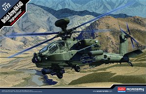 Academy Model Kit vrtulník 12537 - British Army AH-64 "Afghanistan" (1:72)