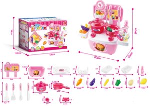 Mac Toys Mini kuchyňka růžová