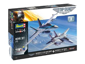 Revell Gift-Set letadlo 05677 - Top Gun 2 Movie Set (1:72)