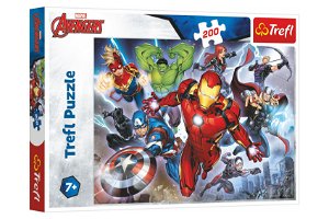 Trefl Puzzle Disney Avengers 200 dílků 48x34cm v krabici 33x23x4cm