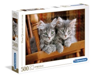 Clementoni Puzzle 500 dílků HQC - Koťátka