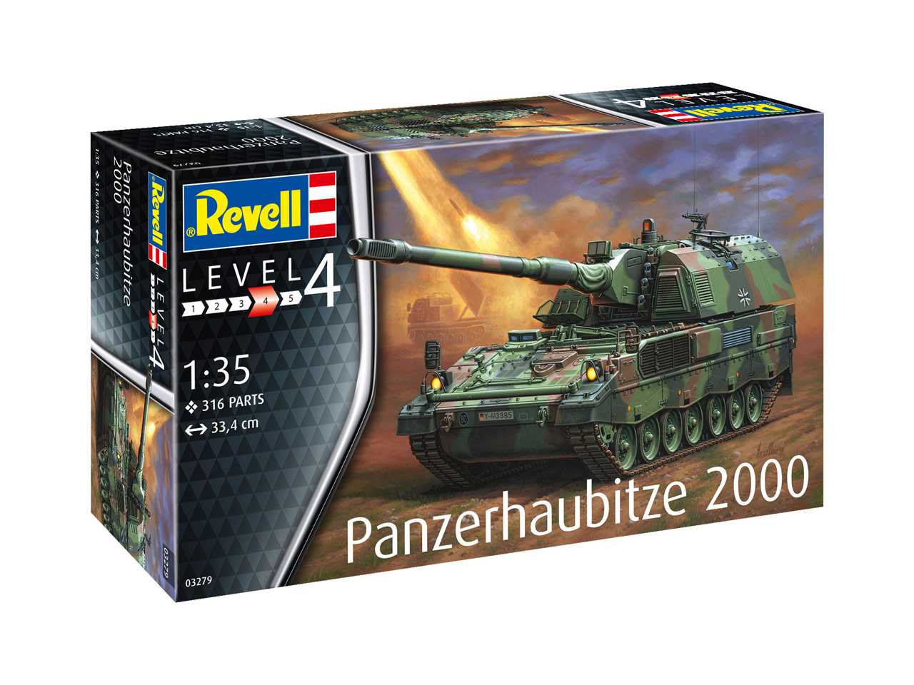Revell Plastic ModelKit tank 03279 - Panzerhaubitze 2000 (1:35)