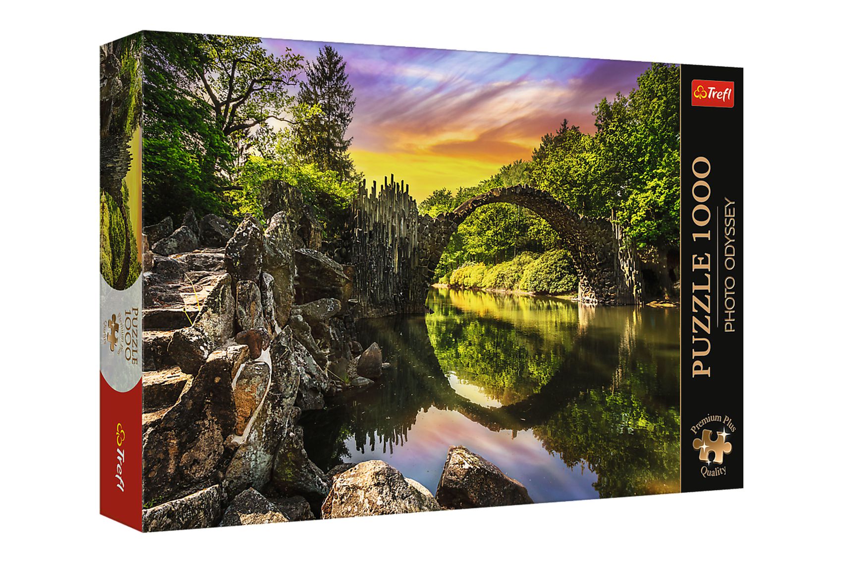 Puzzle Premium Plus - Photo Odyssey: Most v Kromlau,Německo 1000 dílků 68,3x48cm v krabici 40x27x6cm