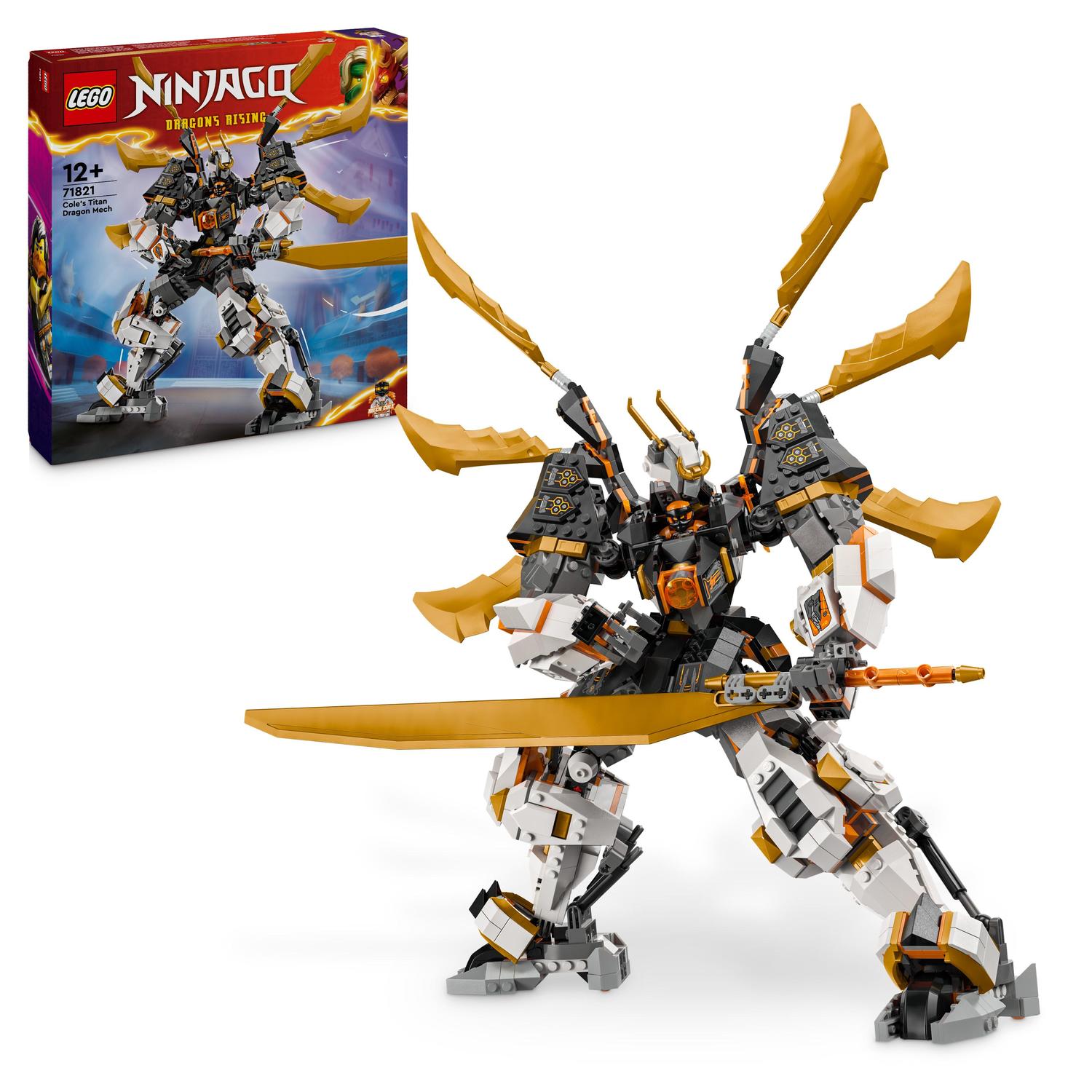 LEGO Ninjago 71821 Coleův titanový dračí oblek