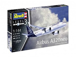 Revell Plastic ModelKit letadlo 03942 - Airbus A320 Neo Lufthansa "New Livery" (1:144)