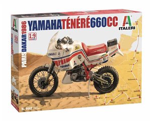 Italeri Model Kit motorka 4642 - Yamaha Tenere 660 cc Paris Dakar 1986 (1:9)