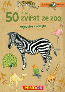 Mindok vzdělávací hra Expedice příroda: 50 našich lesních zvířat