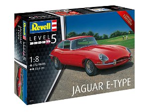 Revell Plastic ModelKit auto 07717 - Jaguar E-Type (1:8)