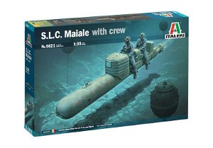 Italeri Model Kit torpédo 5621 - S.L.C. MAIALE (1:35)