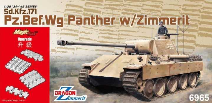Dragon Model Kit tank 6965 - Pz.Bef.Wg. Panzther w/Zimmerit (1:35)