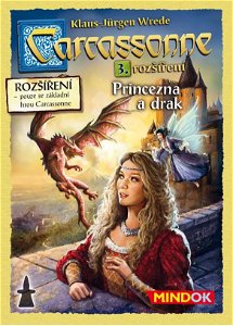 Mindok Carcassonne Princezna a drak - 3. rozšíření hry