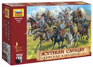 Zvezda Wargames (AoB) figurky 8069 - Scythian Cavalry (1:72)