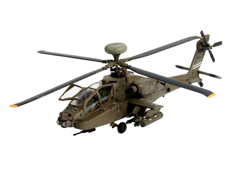 Revell Plastic ModelKit vrtulník 04046 - AH-64D Longbow Apache (1:144)