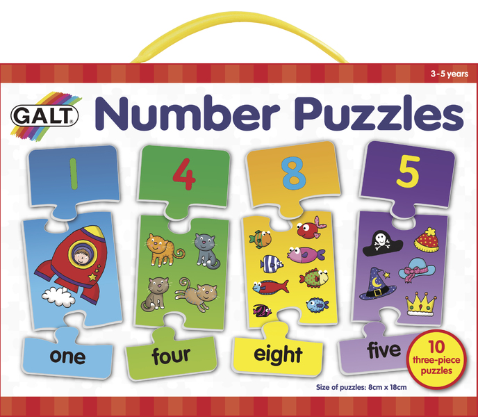 Galt Puzzle – moje první anglické číslice 2.