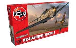 Airfix Classic Kit letadlo A01008A - Messerschmitt Bf109E-4 (1:72)