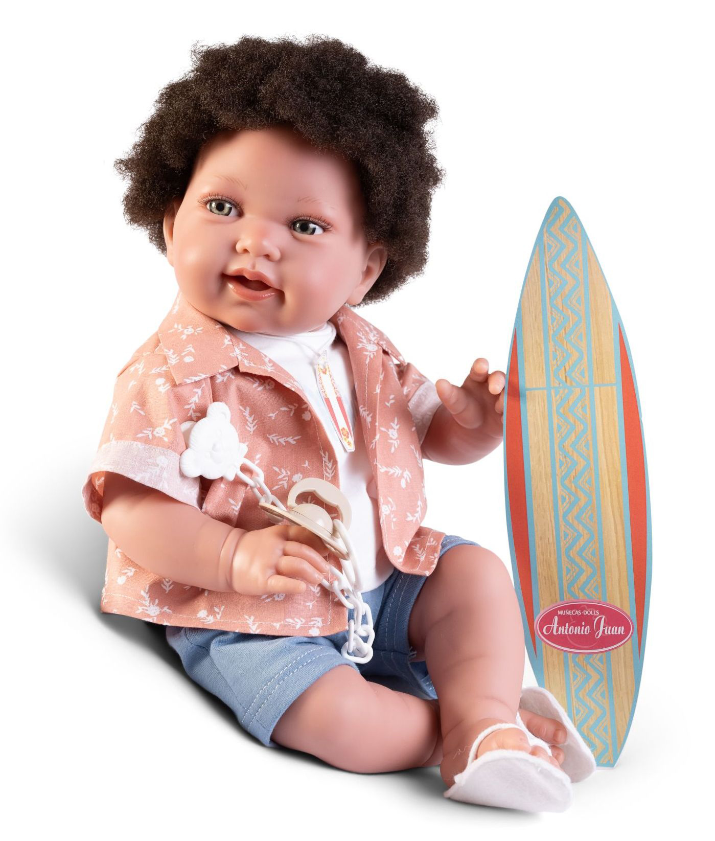 Rappa Antonio Juan 33361 PIPO HAIR -  miminko s měkkým látkovým tělem - 42 cm