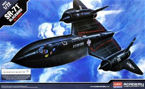 Academy Modelk Kit letadlo 12448 - SR-71 BLACKBIRD (1:72)