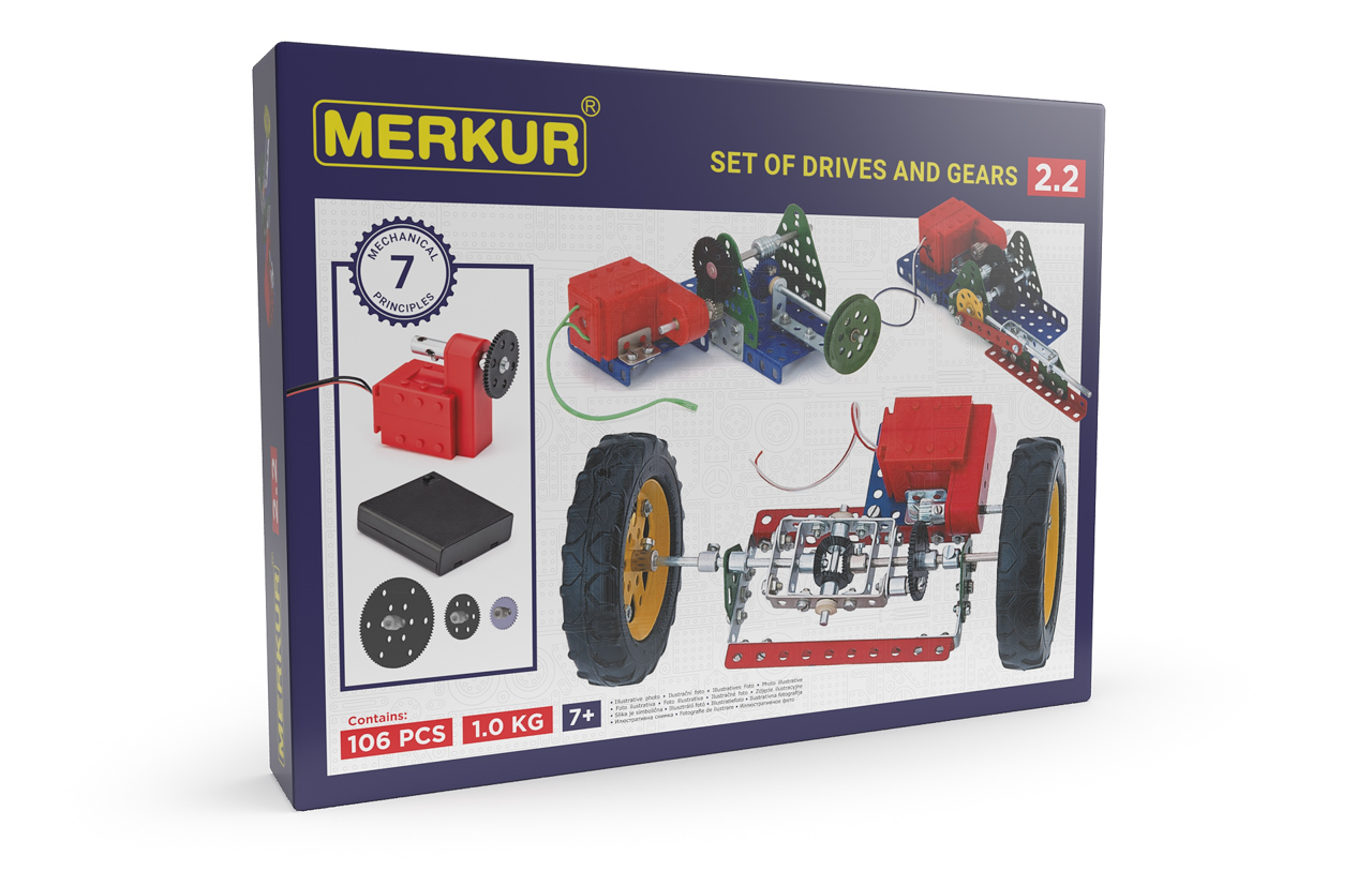 MERKUR - Stavebnice Merkur 2.2 Pohony a převody