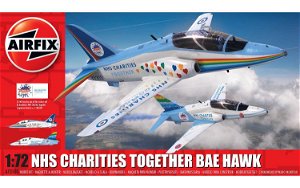 Airfix Classic Kit letadlo A73100 - NHS Charities Together Hawk (1:72)