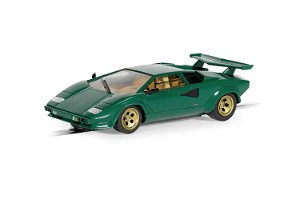 Autíčko Street SCALEXTRIC C4500 - Lamborghini Countach - Green (1:32)