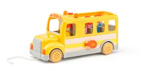 Woody Auto školský autobus so zvukmi a svetlom