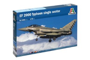 Italeri Model Kit letadlo 1355 - EF-2000 TYPHOON Single Seater (1:72)