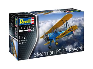 Revell Plastic ModelKit letadlo 03837 - Stearman PT-17 Kaydet (1:32)