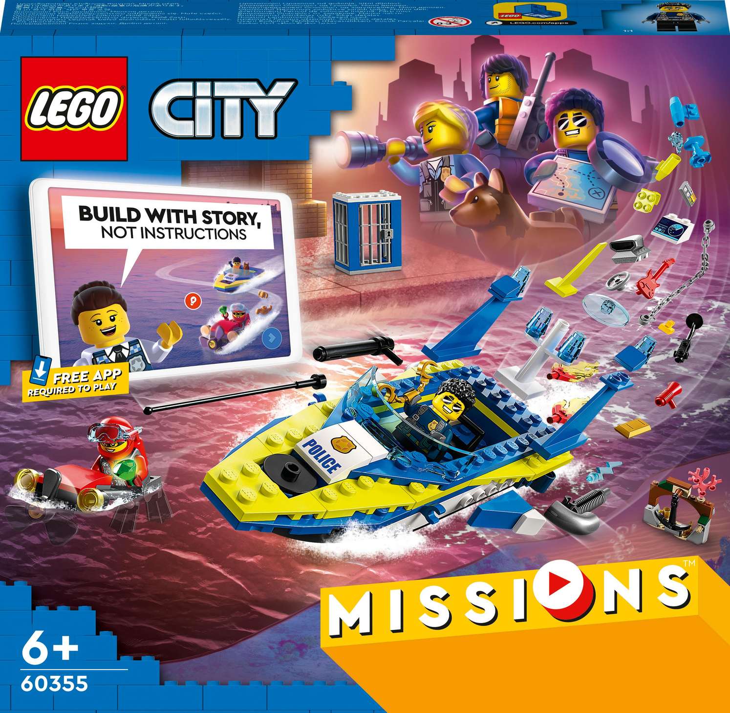 LEGO City 60355 Mise detektiva pobřežní stráže