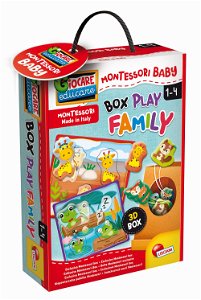 Liscianigioch MONTESSORI BABY BOX PLAY FAMILY - Vkládačka mláďátka