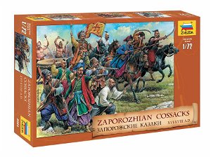 Zvezda Wargames (AoB) figurky 8064 - Zaporozhian Cossacs (1:72)